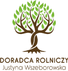 Logo Justyna Wszeborowska Doradca rolniczy